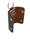 Genuine Leather Handmade Keychain - 4 Hook Hanging Design - Women & Men - 2