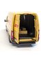 Pull Drop Diecast Model Car 10cm - Mercedes Sprinter Cargo Van Dhl with Metal Openable Door - 8