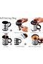 Self Stirring Mug- Reusable Auto Mixing Cup with Travel Lid for Protein Mix, Bulletproof Coffee - 6