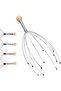 Hand Held Scalp Massager Manual Head Massage Pain Relief and Hair Growth - 2