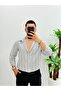 Men's New Season Striped Cotton Linen Shirt