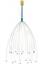 Head Massager | Hand Held Scalp Massager for Pain Relief, Hair Growth & Relaxation | Oct