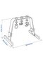 Baby Gymnastics, Multicolor, 59X43 cm Recommended for Children 0-18 Months. - 5