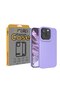 Θήκη iPhone 13, Σιλικόνης BIO Compost, Μωβ - 4