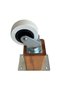 Kale Wooden Wheel Leg Furniture Table and Cabinet Wheel Leg (Without Brake)(15cm)(2 Pcs)(Bechen/Gurgen) - 4