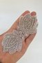 Diamond Patterned Iron-On Stone Sconce - 2