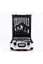 187 pcs Professional Tool Set, Socket Spanner 1/4 Drive Metric Extension Bar with Aluminium Box - 4