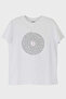 Π Pi Printed Math-Themed White T-Shirt
