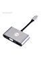 Microdigit TYPE-C HUB 4K 5 IN 1 Adapter - 2