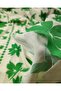 Cotton Viscose in Green Ecru Colors (Width 150 cm X Length 330 cm) - 5