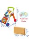 Baby Links Push Walker, Sit to Stand Learning Walker, Early Education Activity Centre with Multiple - 8