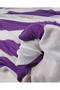 Purple White Striped Jersey Width: 110 - 2