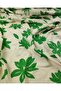 Cotton Viscose in Green Ecru Colors (Width 150 cm X Length 330 cm) - 3