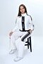 Girl's 100% Cotton Half Zipper 2 Thread Sports & Top Set – Garnished Model - 5