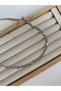 Silver Bulk Gold Square Detailed Summer Women's Necklace - 3