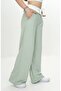 Girls' 2 Thread Garnished 100% Cotton Sweatpants-292 - 3