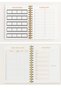 Academic Agenda September 2025 December 2026 A5 Spiral Hard Cover Elastic Motivational Agenda - 4