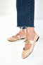 Nude Patent Leather Women's Ballerinas 19748 - 3