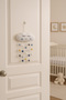 Cuddly Amigurumis Cute Blue Cloud Door Ornament - 3