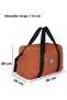 Unisex Women and Men Can Use Travel and Sports Bag with Strap - 6