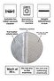 Classic Patterned Non-Slip Base Washable Set of 2 Bathroom Carpet Mat Toilet Seat Set Kt-kzhk-82 - 3
