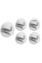 Self Adhesive Hanger Chrome 06 5 Pieces in Package