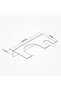 Modern Black Decorative Hair Dryer Holder, Metal with Black Hanger - 3