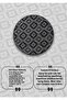 Sagitta Bathroom Rug Set of 3 Bathroom Mat Non-Slip Base Toilet Set - 2
