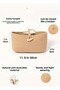 Classic Jute Hanging Storage Basket, Living Room/Kitchen/Bathroom Organizer Snacks, Toys. - 5