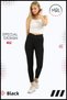 Women's Black High Waist Cross Belt Detailed Leggings Seasonal Gathering Ankle Length Cross Waist 1011 - 5