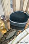Jute 2 Piece Basket Set Bathroom Kitchen Room Organizer Decorative Basket Gift