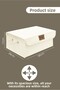 Storage Box, In-Cabinet Laundry/Toy Organizer, Felt Organizer with Lid for Newborns - 5