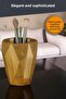 Makeup Organizer, Makeup Brush Holder, Makeup Brush Holder, Gold Color, Model 19 - 4