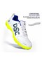 Beamer Cricket Shoes | Fluro Yellow/White | For Boys and Men | 11 UK, 12 US, 45 EU. - 2