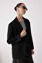 Wardrobe Essentials Black Slim Cashmere Special Collection Comfortable Fit Blazer Jacket |   Twoaw26Bc00005 - 3