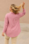Women's Plus Size Comfortable Shirt - Dusty Rose - 2