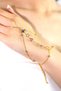 Minimalist Gold Color Figured Shahmeran - 3