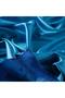 Double Sided Solid Color Silk Shawl 00927-Tropical Blue - 2