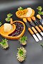 12-Piece Natural Wooden Bamboo Presentation Breakfast Cheese Honey Chocolate Knife Handcrafted Dowry Set - 2