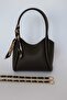 Set of 2 Bags – Gold Chain, Adjustable Strap, Wallet Combination - 4
