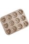 Mini Round Cake Mold, 7 Cm, for Donut, Muffin, Brownies, Cake, Non-Stick Muffin Mold - 6