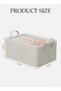 3pcs Wardrobe Clothing Storage Box Foldable Closet Storage Cabinet - 3