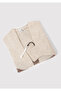 Alpaca Blend Buttoned Beige Cardigan Loose Fit / Relaxed Fit 1710523-87910 - 8