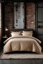 – 100% Cotton Double Duvet Cover Set |   Beige - 3