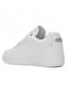 Daily Unisex White Sports Shoes Lace-Up Ankle Supported Lightweight Thick High Sole Sneaker 2100 - 6