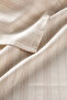 Bohemian |   2-Piece Brown Striped Linen Napkin Set 40 X 40 cm - 5