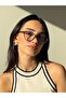 Victoria Leopard Cat Eye Blue Light Protection Blue Block Glasses (Small-Medium Size) - 5