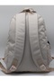 School Backpack Unisex Water Resistant Fabric School Bag Tni2500 Beige - 7