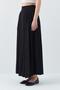 4631 Women's Parted Flared Skirt Black - 5