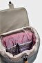 Women's Beige Pink Handmade Backpack - 4